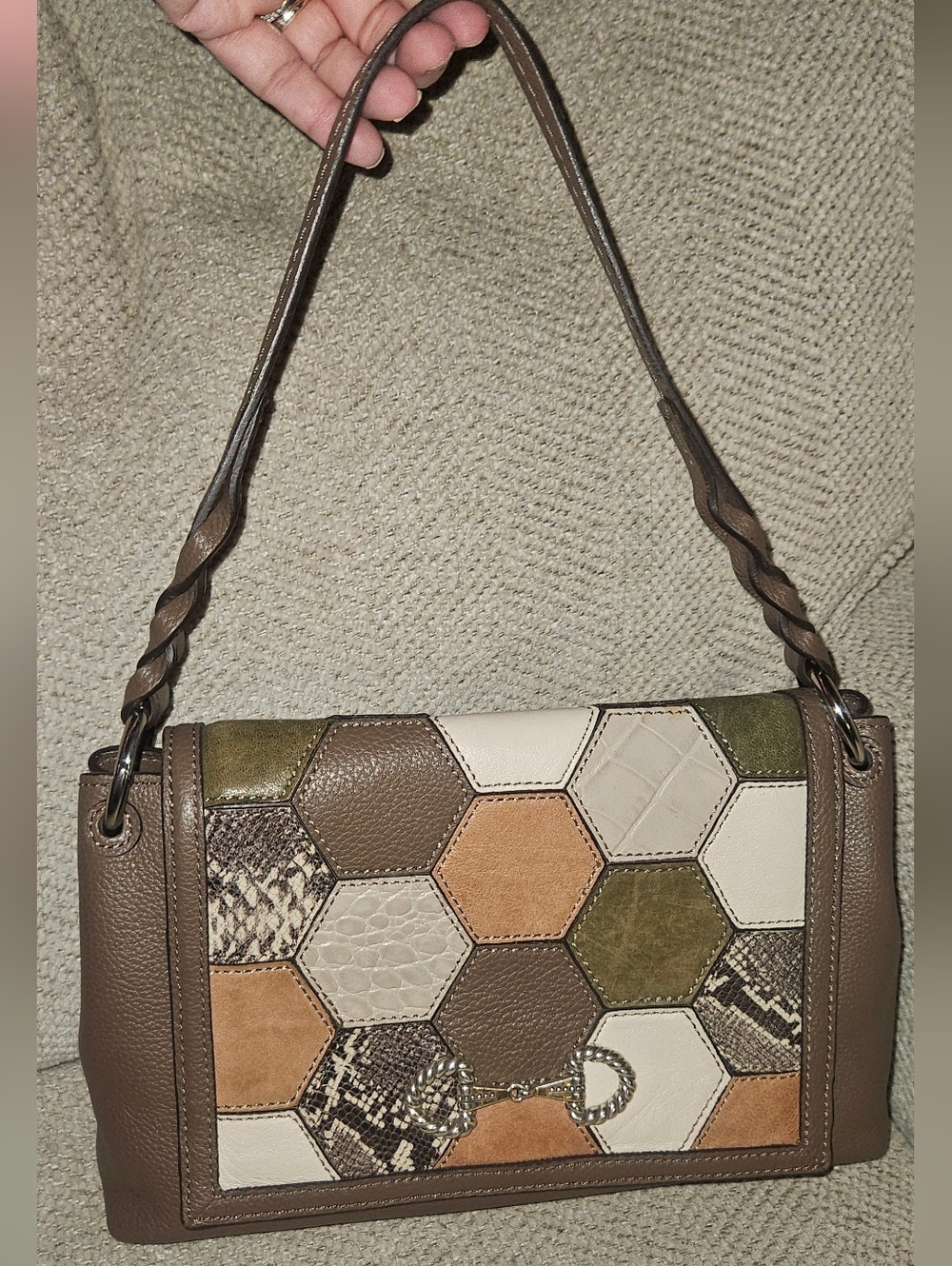 Brighton Meadow Off the Grid Flap Bag Medium Handbag Crossbody
